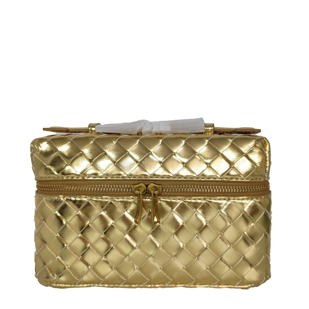 Woven Leather Cosmetic Case Acalora