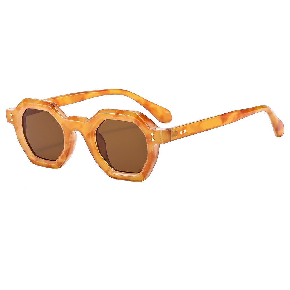 Women’s geometric sunglasses with distinctive design and protective UV filter Kalsten