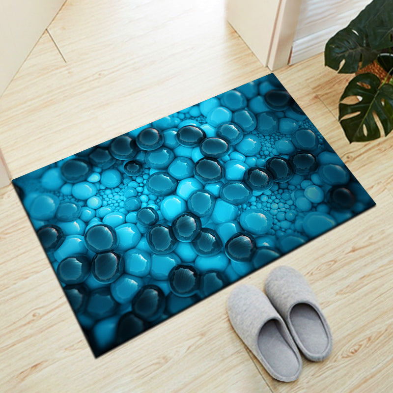 Stone-Inspired Decorative Floor Mat Kalsten