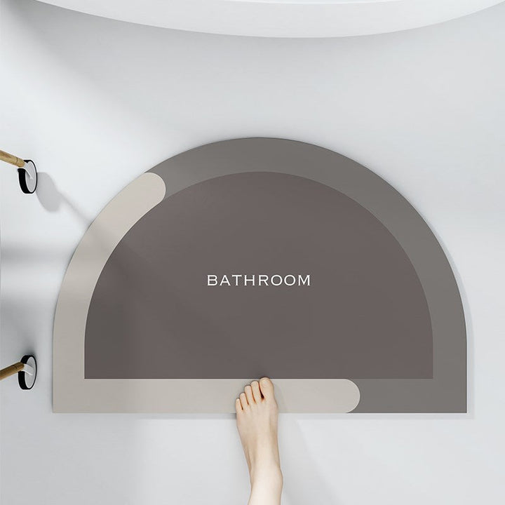 Contemporary Abstract Bathroom Mat Kalsten