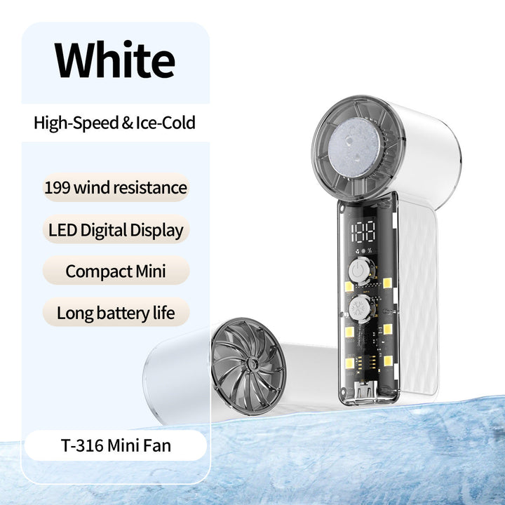 Unisex High-Performance Rechargeable Desktop Fan Kalsten