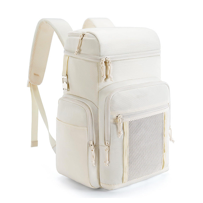 Women's multifunctional insulated cool and diaper backpack with large main compartment and organizer Kalsten