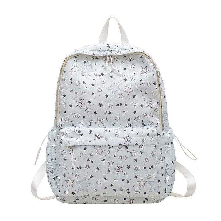 Backpack with Sparkling Star Motif and Charming Pendant Kalsten
