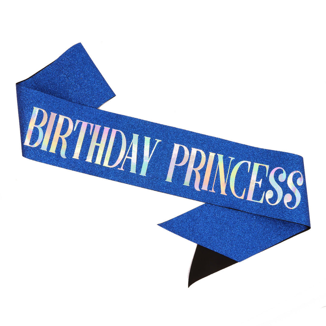 Women's Birthday Sash with Glitter Design Kalsten