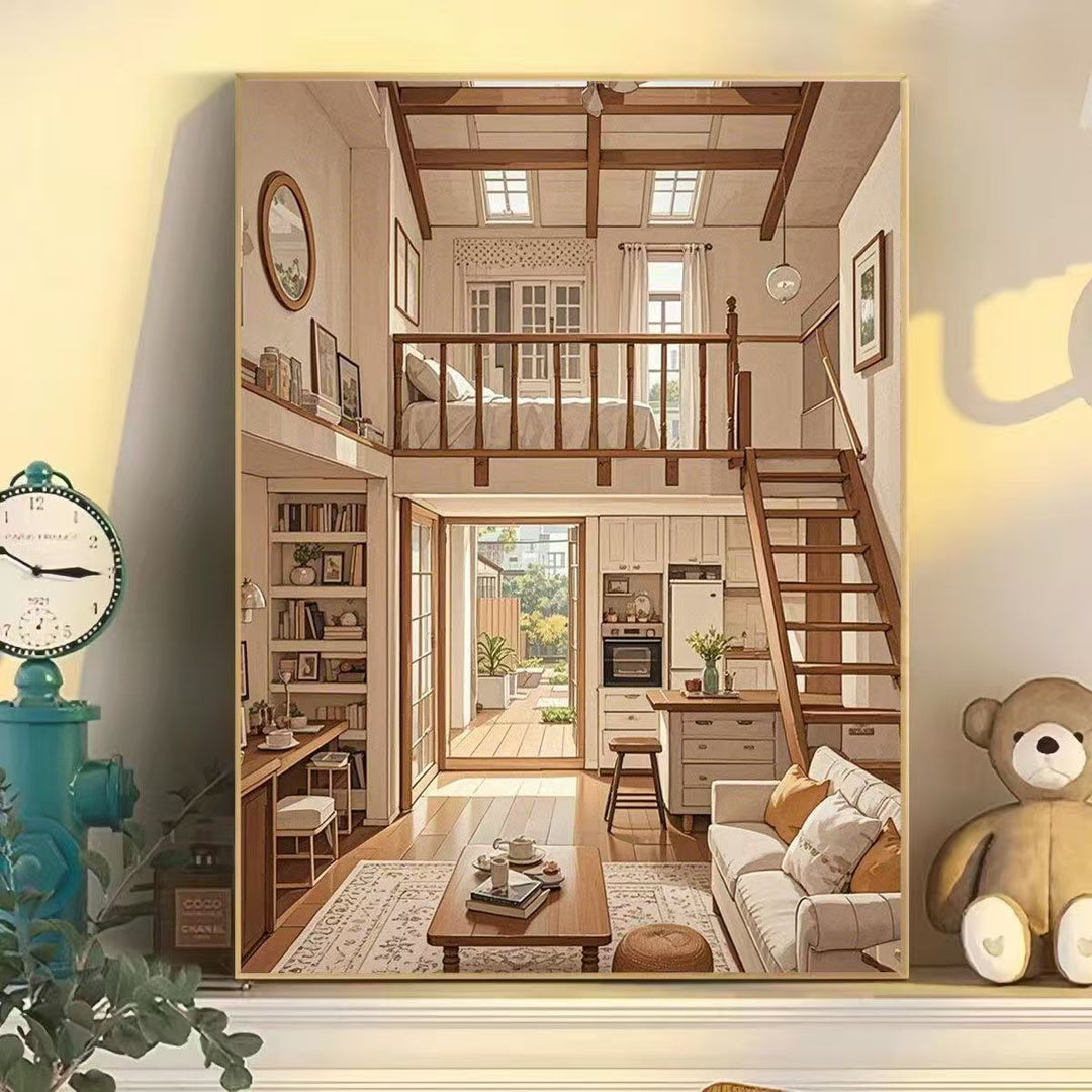 Scenic Street View Wall Art Kalsten