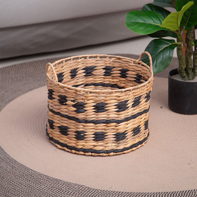 Woven Storage Basket with Handles Acalora