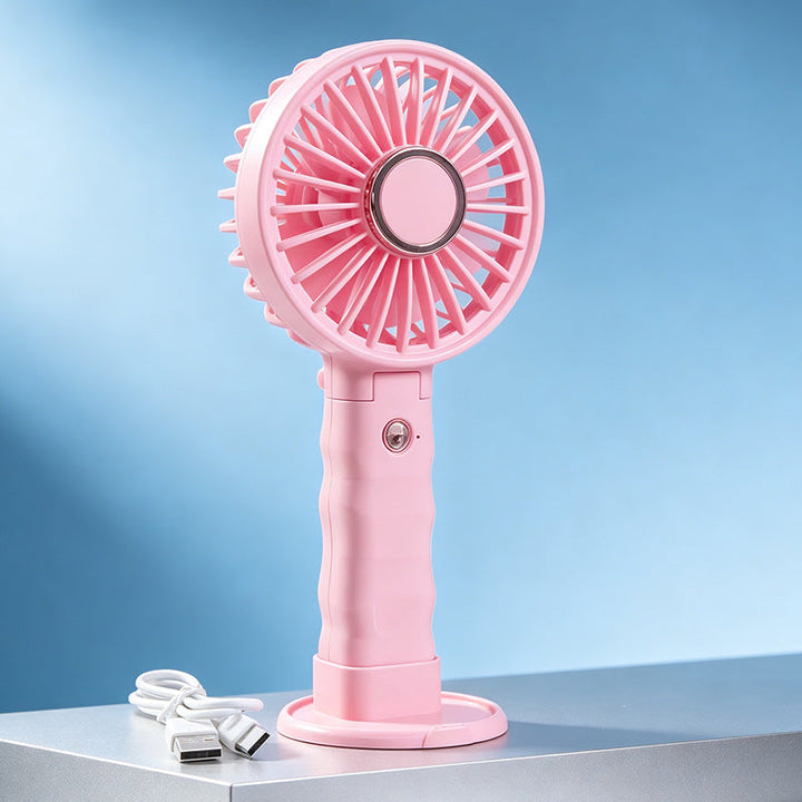 Women's portable handheld fan with powerful battery and innovative spray function Kalsten