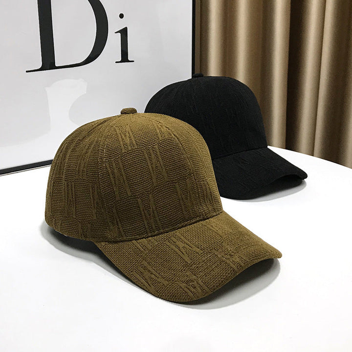 Women's Textured Fabric Baseball Cap Kalsten