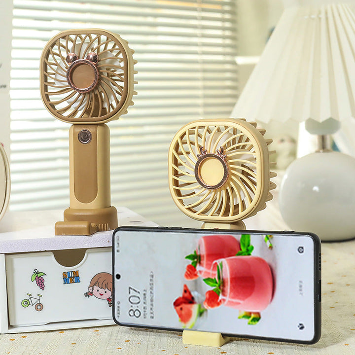 Women's Portable Mini Fan with Adjustable Tilt Angle Kalsten