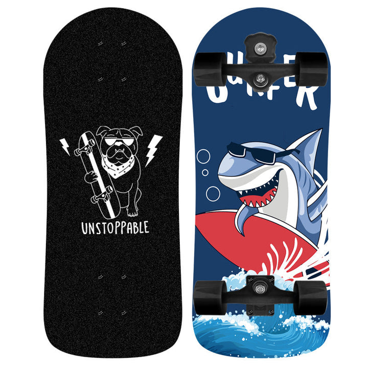 Unicorn-Themed Graphic Skateboard Kalsten