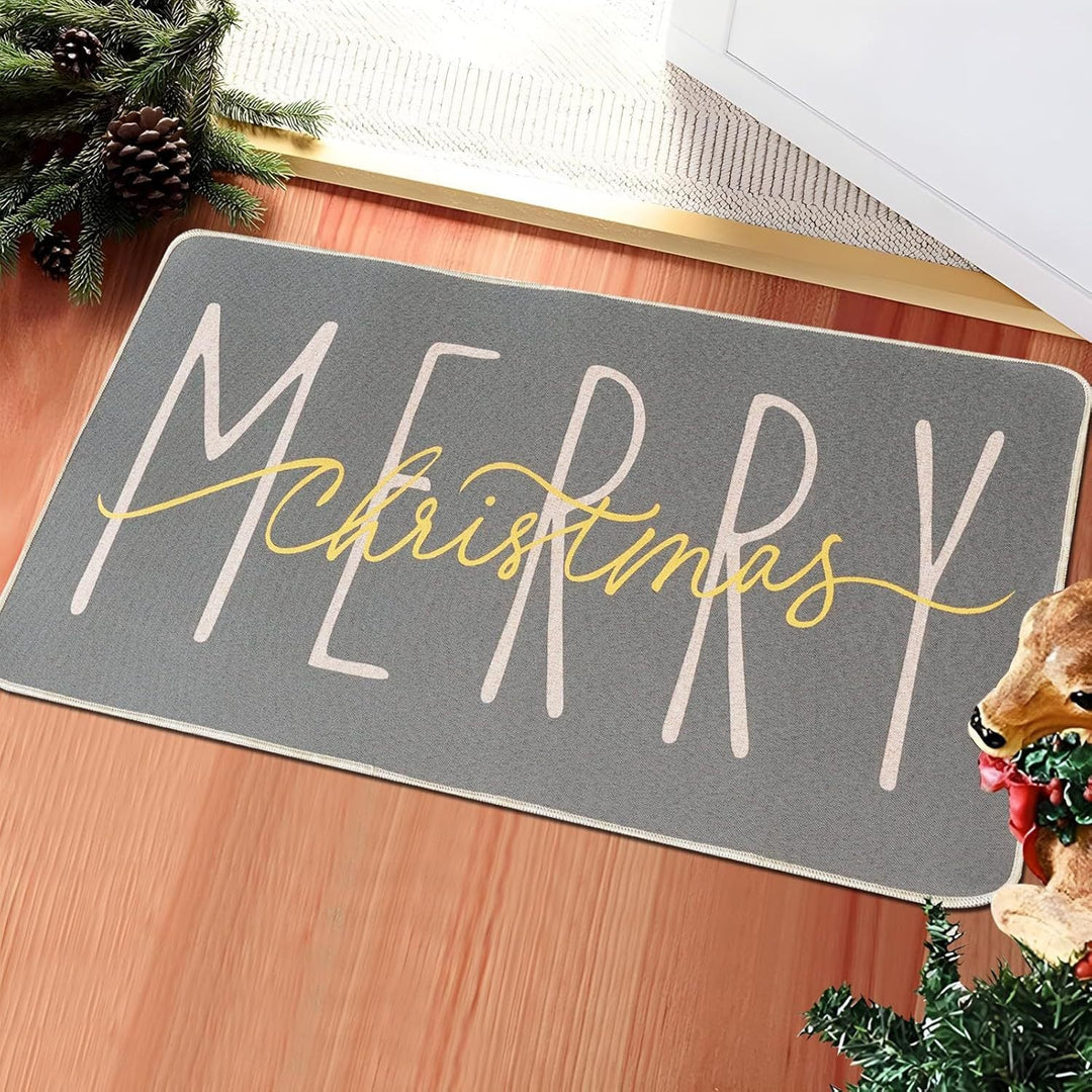 Festive Holiday Door Mat Kalsten