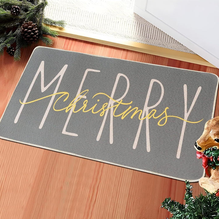 Festive Holiday Door Mat Kalsten