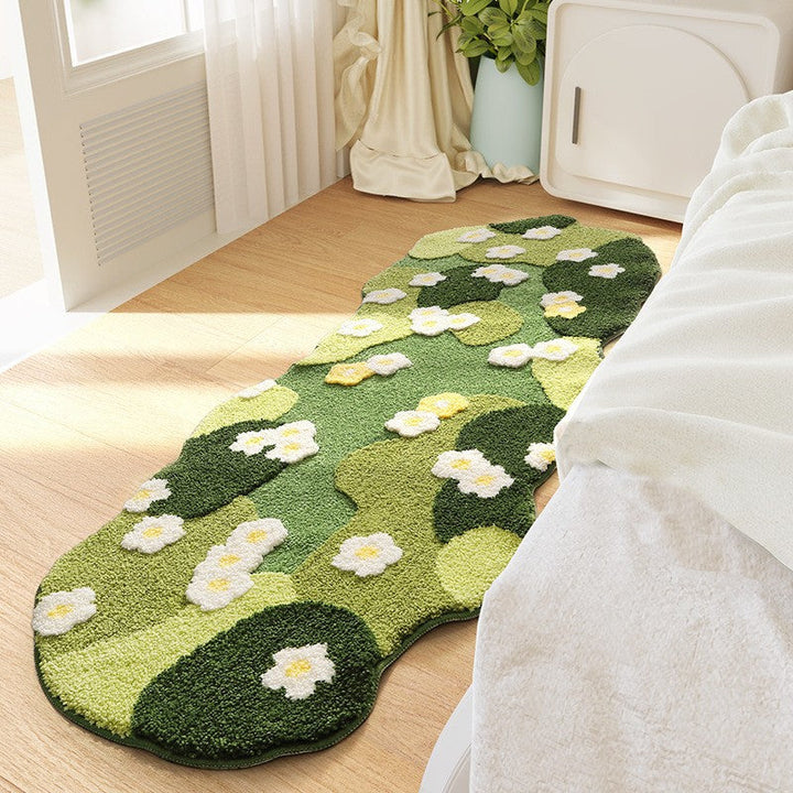 Botanical Leaf Bath Mat Kalsten