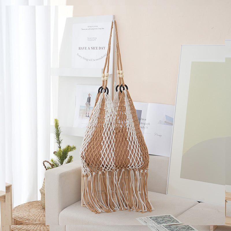 Handcrafted Macrame Tote Bag Kalsten