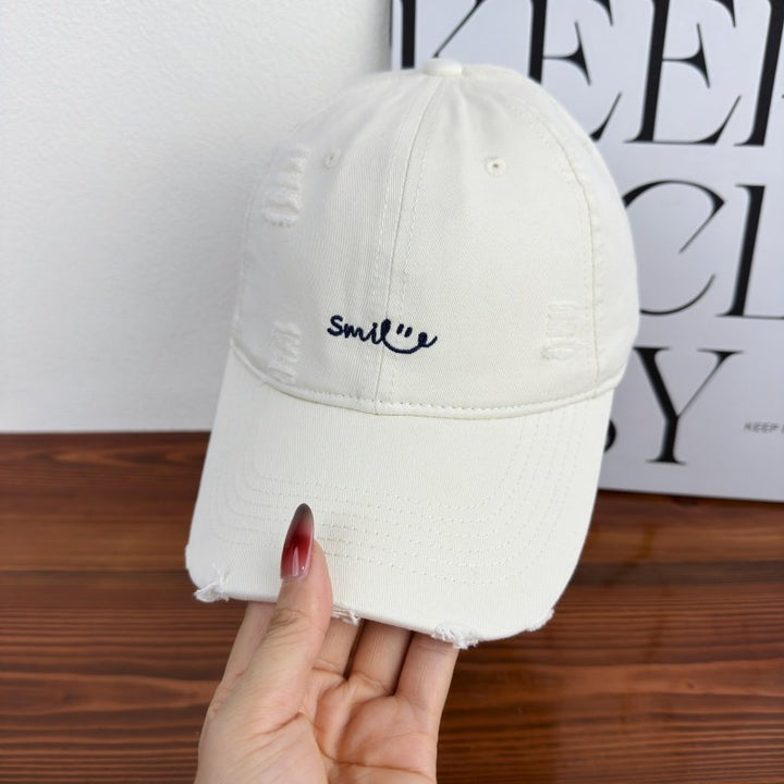 Women's Distressed Cotton Baseball Cap Kalsten 1784270843