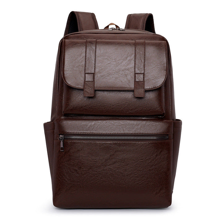 Premium Leather Multi-Functional Backpack