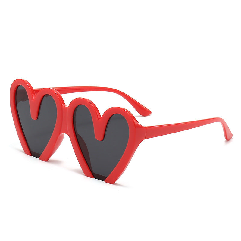 Women's fashionable sunglasses in unique heart design Kalsten