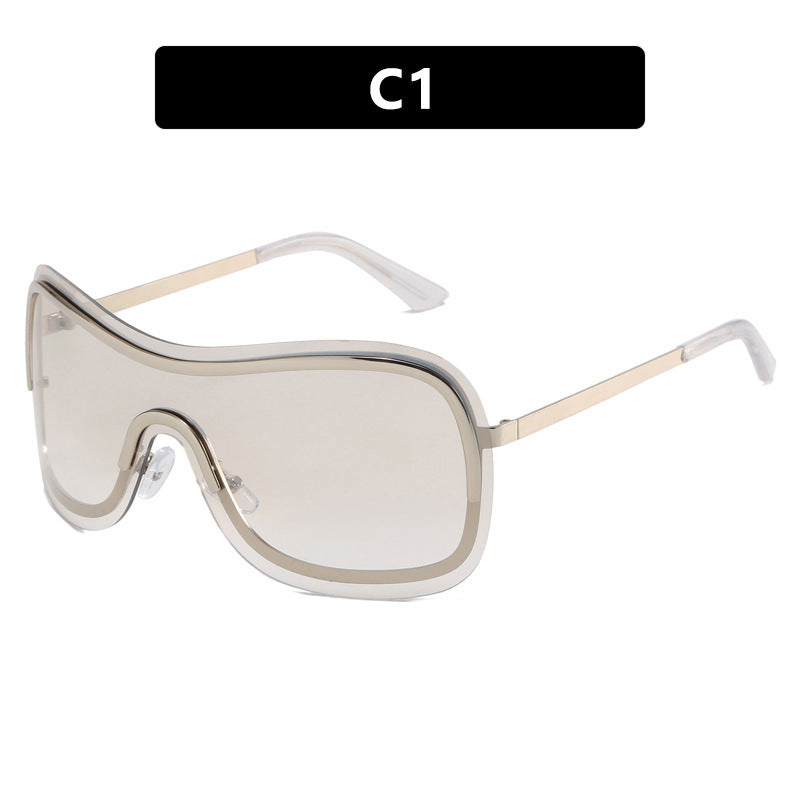 Women's sporty oversized sunglasses with elegant design Kalsten