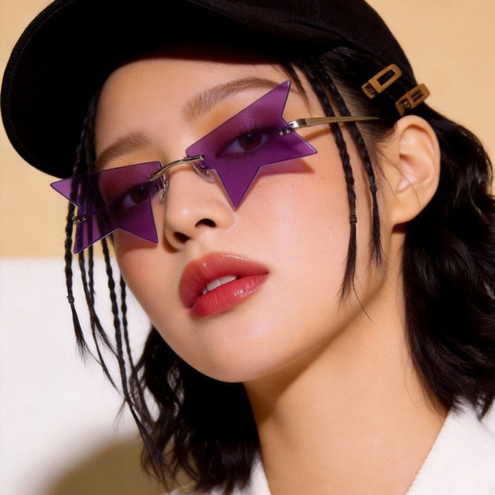 Women's sunglasses in an extraordinary star design Kalsten