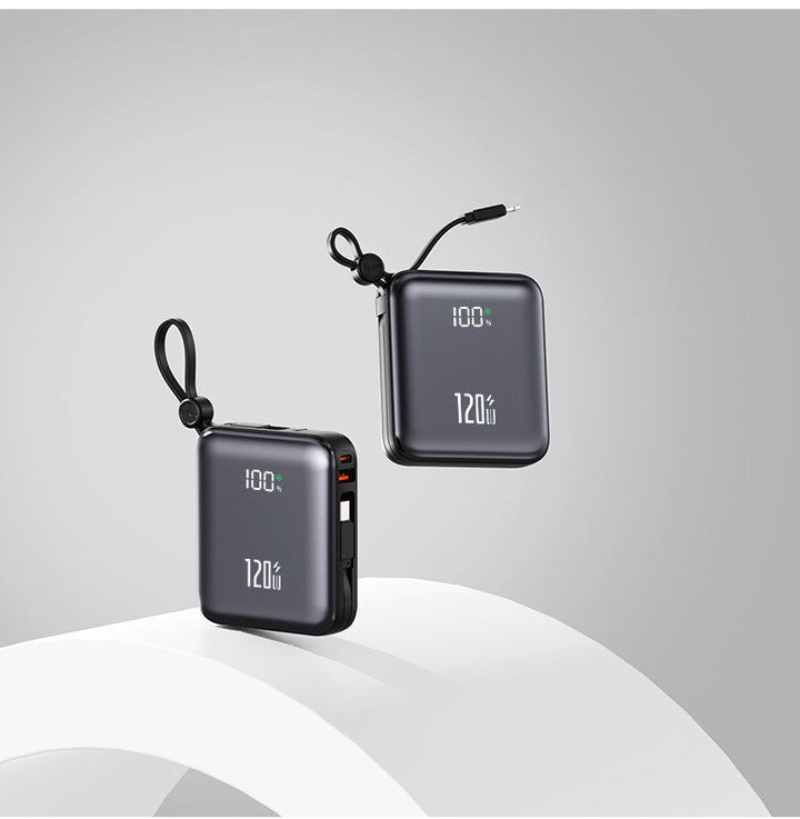 Compact power bank with state-of-the-art quick charging function and digital display Kalsten