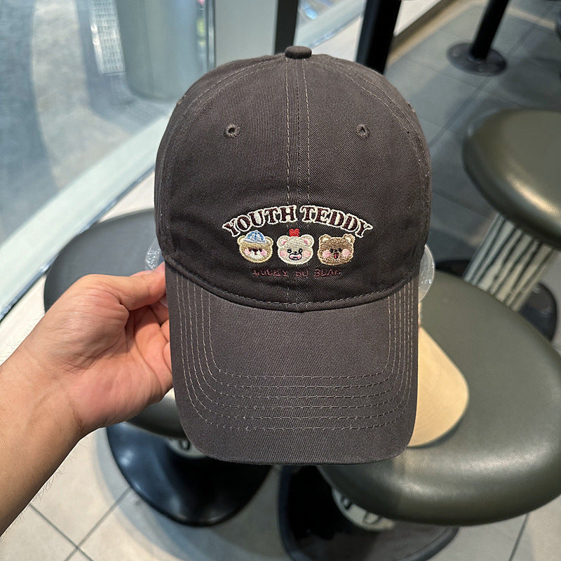 Unisex Embroidered Character Cap Kalsten