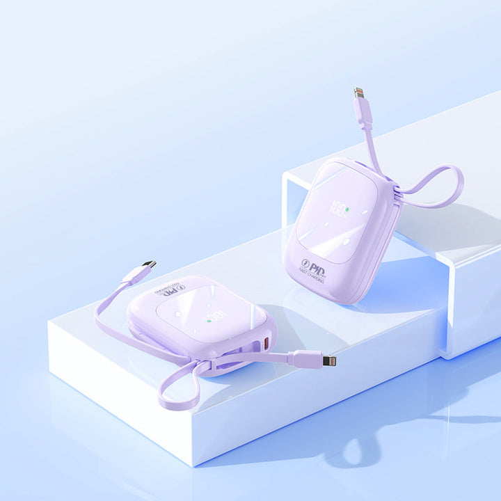Portable power bank with intelligent charging display and innovative fast charging Kalsten