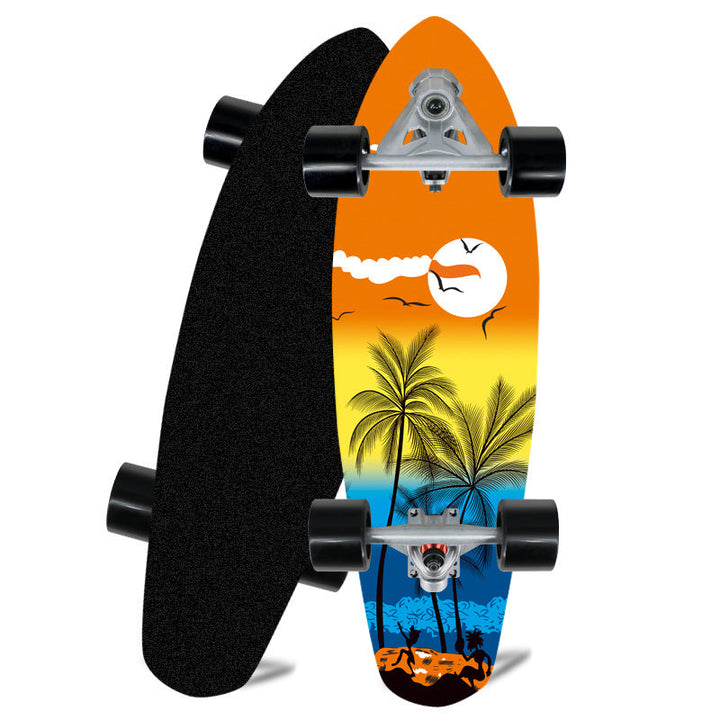 Mini Cruiser Skateboard with Ergonomic Design Kalsten