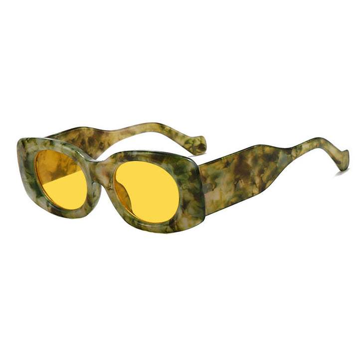 Ladies futuristic sunglasses in elegant square design Kalsten