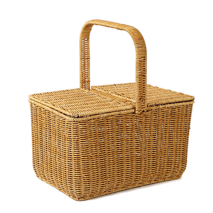 Women braided picnic basket Kalsten