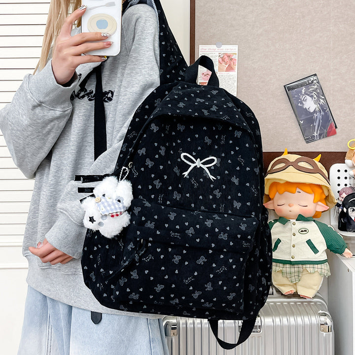 Floral-Patterned Travel Backpack Kalsten
