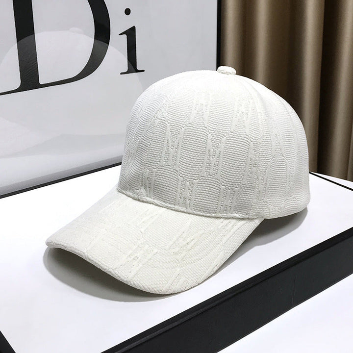 Women's Textured Fabric Baseball Cap Kalsten