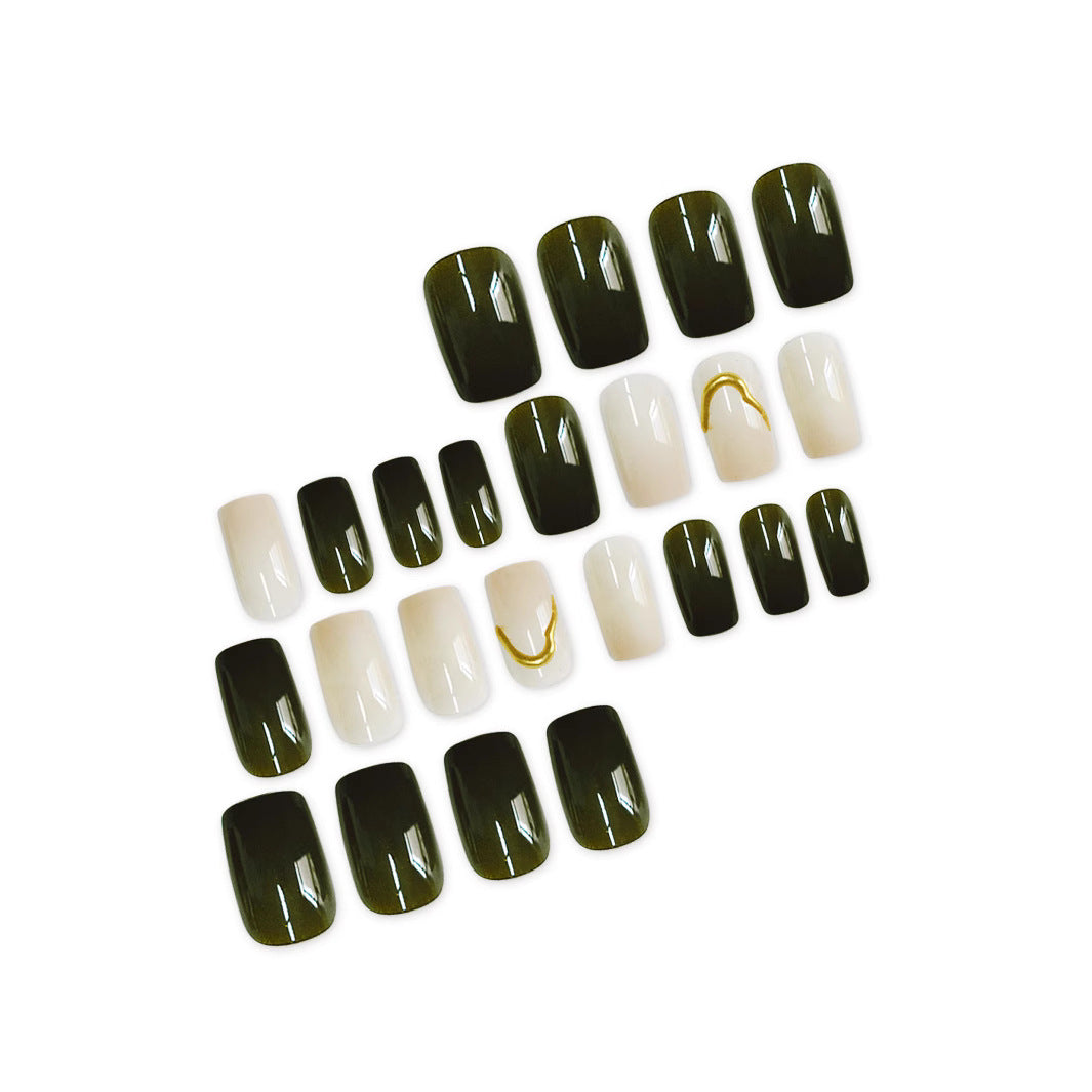 Artistic Press-On Nail Design Kalsten