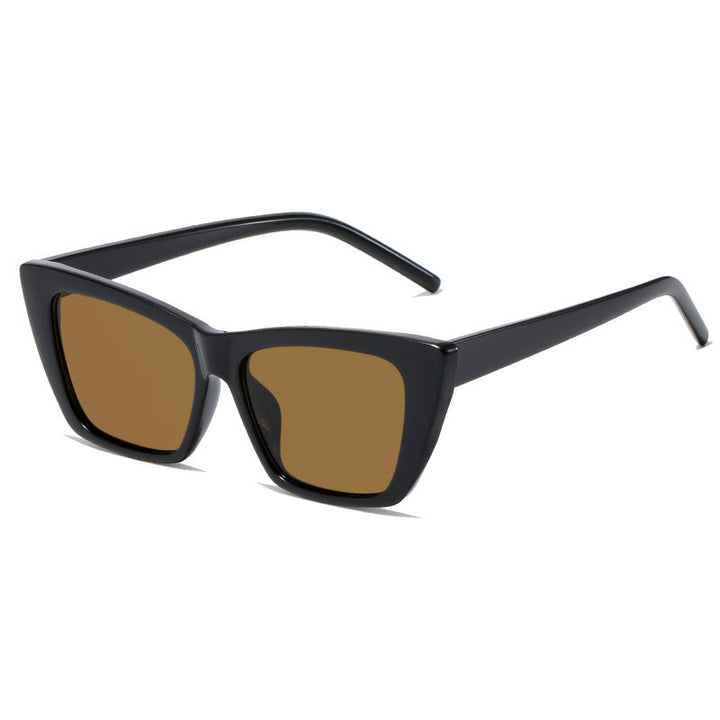 Women's trendy oversized sunglasses with innovative transparent frame Kalsten