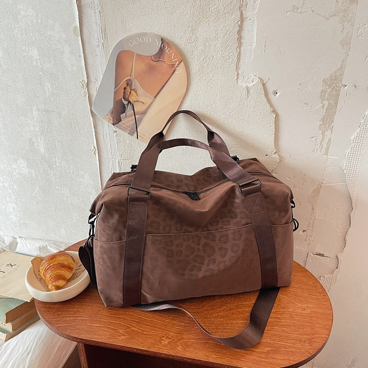 Sporty Tote Bag With Structured Material Kalsten