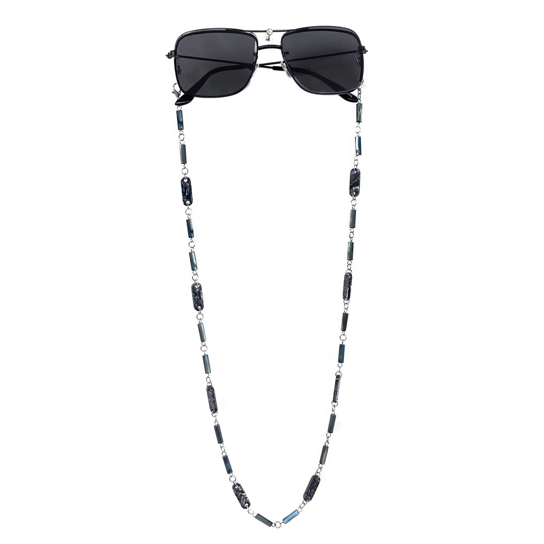 Elegant Gemstone Eyewear Chain Kalsten