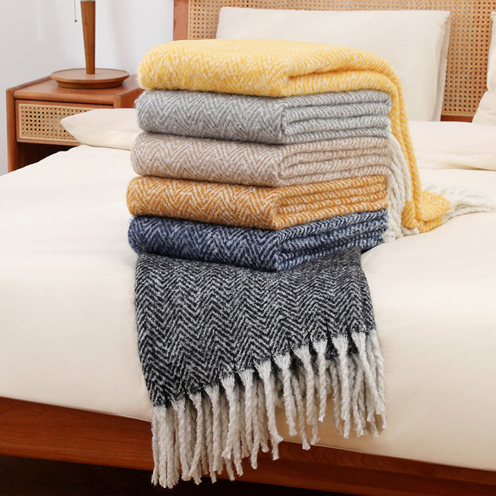 Home Decorative Throw Blanket Kalsten