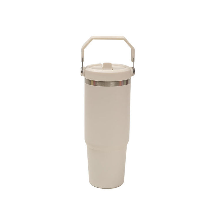 Unisex insulated cup with stable handling and practical folding device Kalsten