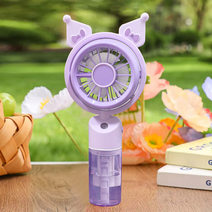 Ladies portable mini fan with spray function Kalsten