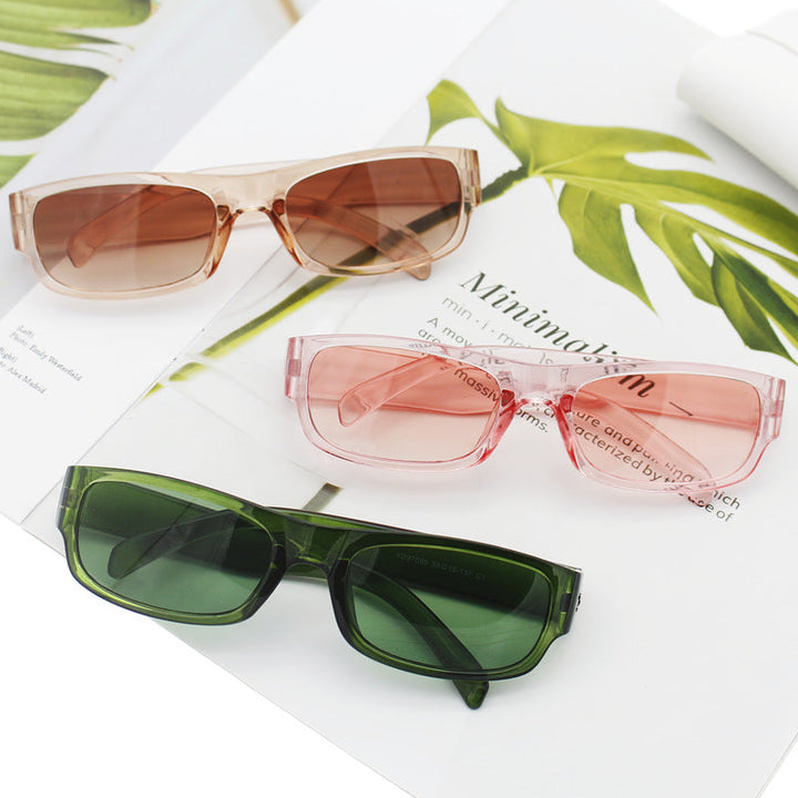Women's fashionable sunglasses in stylish rectangular design Kalsten