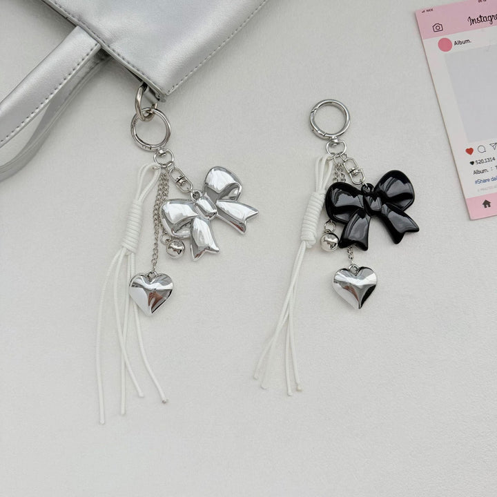 Elegant Bow Charm Keychain Kalsten