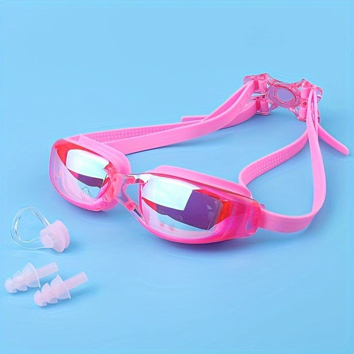 Swimming goggles with ergonomic design and adjustable head strap Kalsten