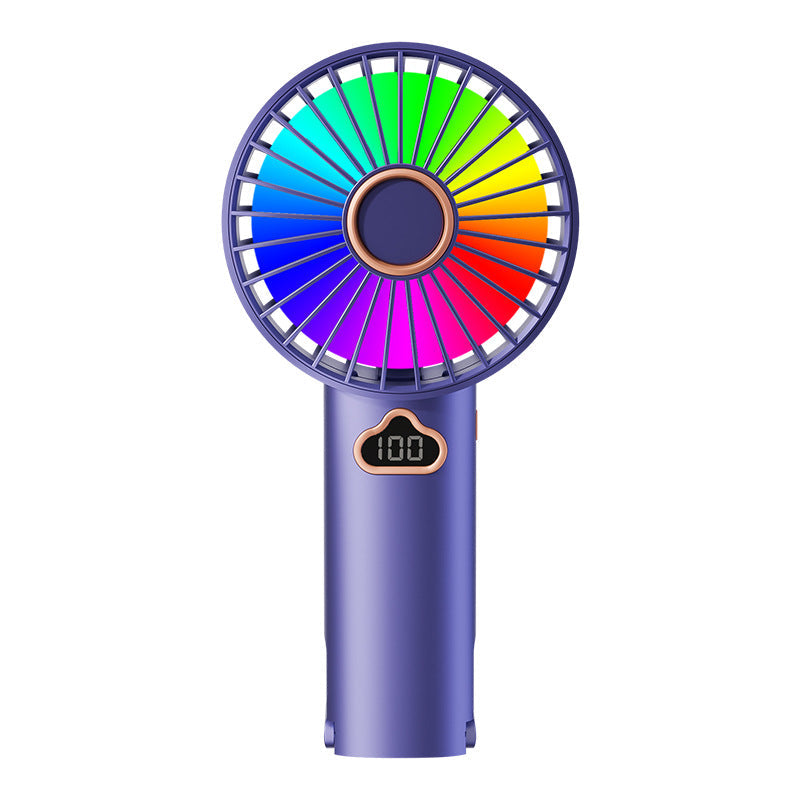 Women Portable Color Changing Fan Kalsten