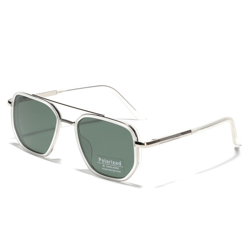 Women's Square Sunglasses with Polarized Lenses and Elegant Metal Frame Kalsten