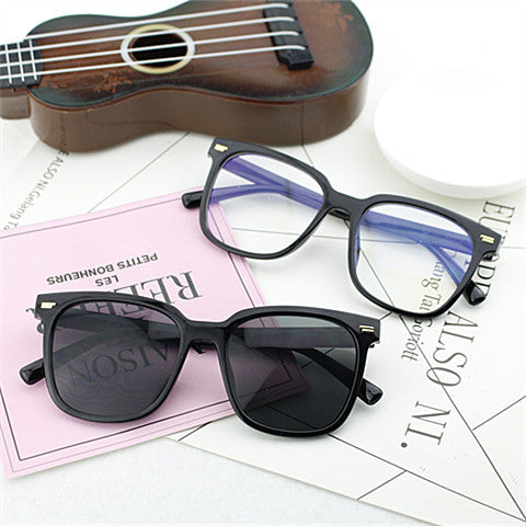 Women's fashionable oversized sunglasses with square frame and UV protection Kalsten