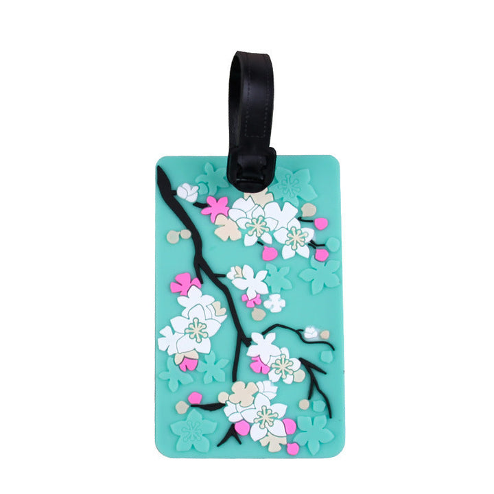 Floral Silicone Luggage Tag Kalsten