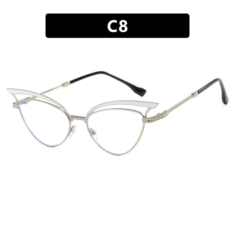 Women's Cat-Eye Glasses with Filigree Design Element Kalsten