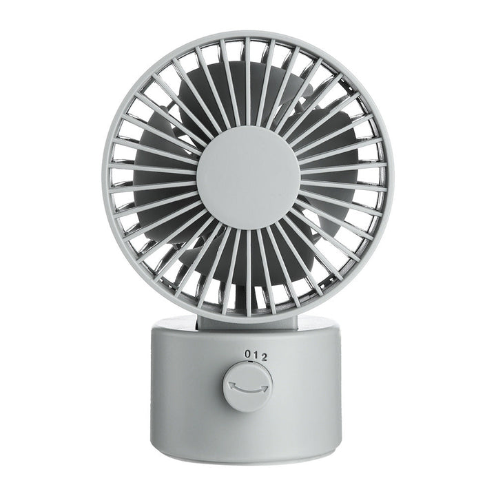 Unisex compact table fan with tiltable head and rechargeable battery Kalsten