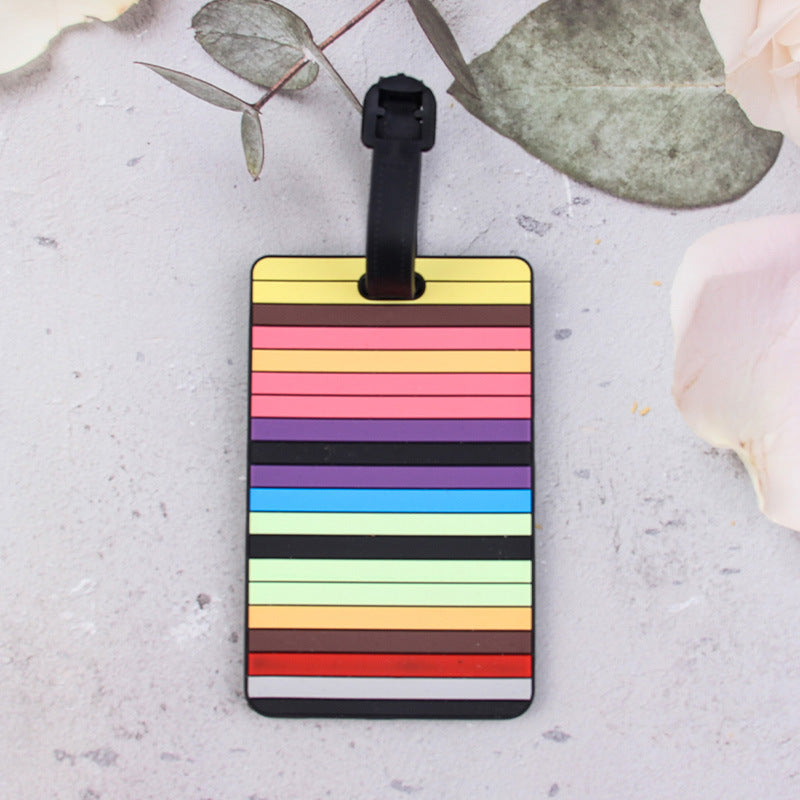 Geometric Pattern Luggage Tag Kalsten