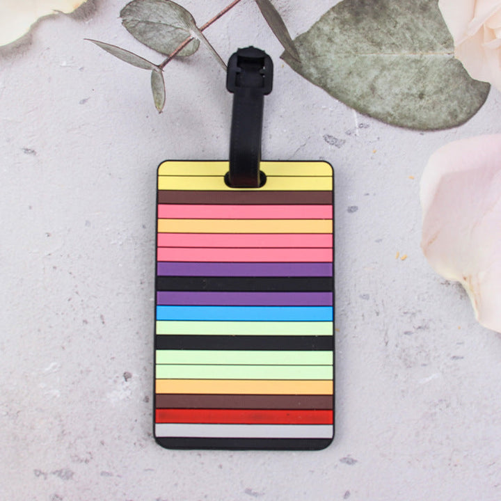 Geometric Pattern Luggage Tag Kalsten