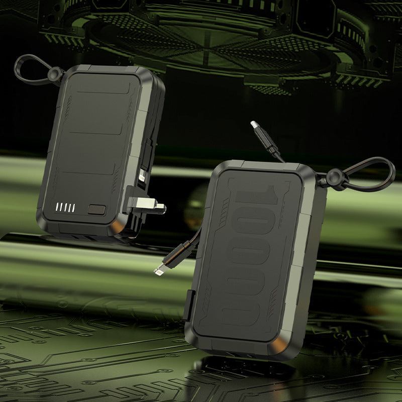Portable power bank with robust housing and integrated fast charging function Kalsten